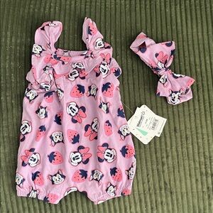 Disney Pink and Purple Kids Matching Set